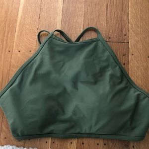 Aerie High Neck Bikini Top